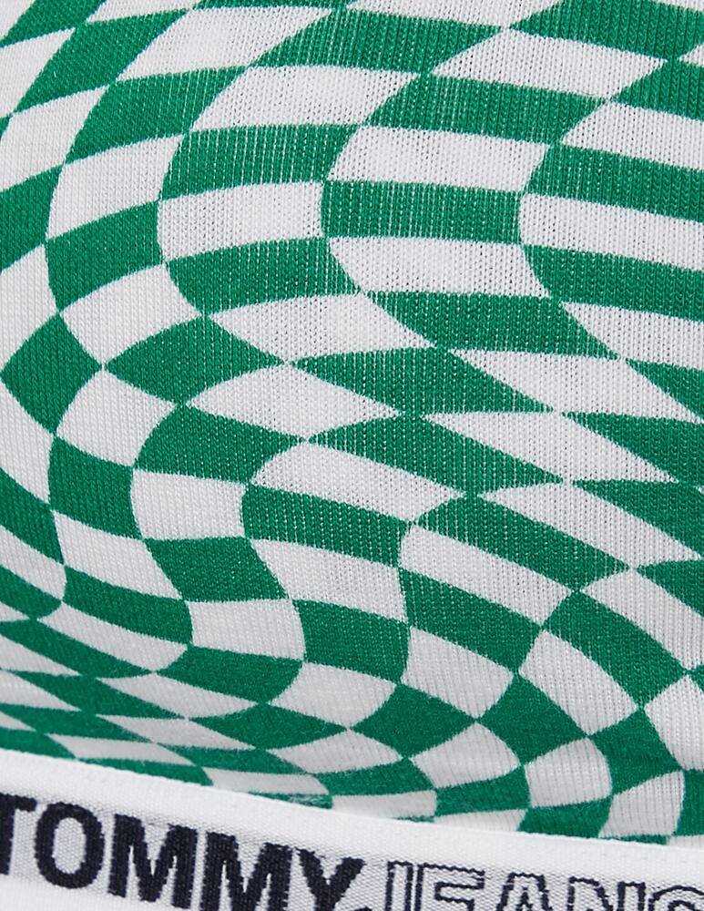 rinascente Tommy Hilfiger Unlined triangle bralette - Light blue