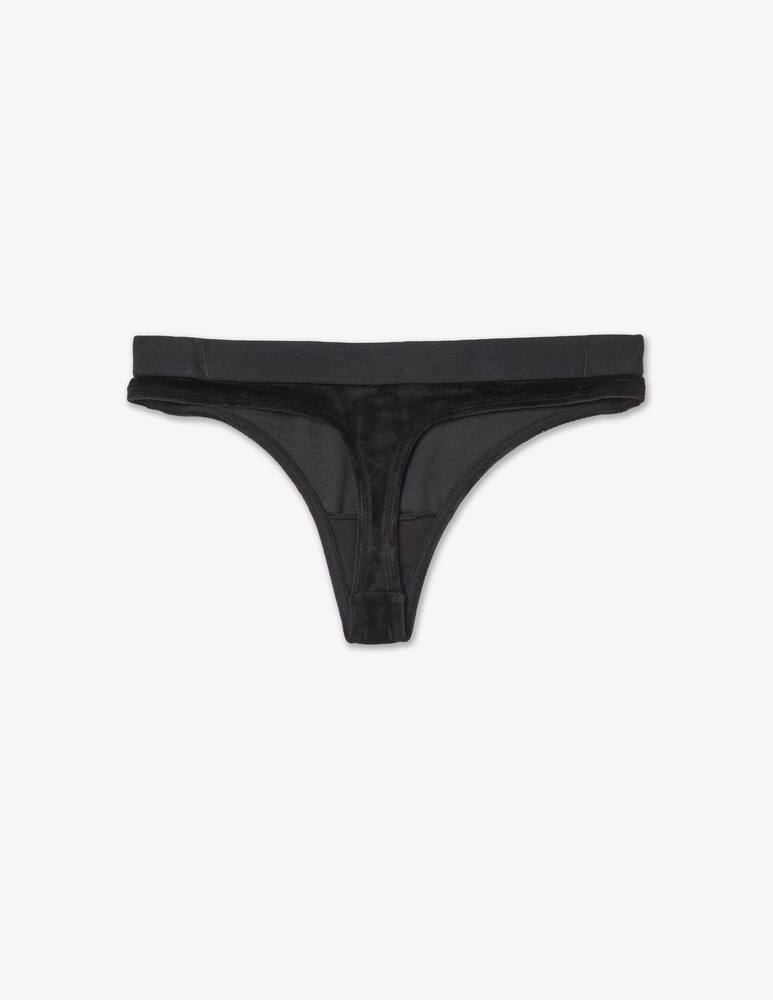 rinascente Tommy Hilfiger Thong velour underwear