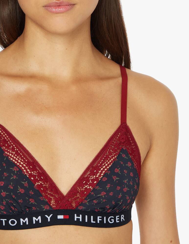 rinascente Tommy Hilfiger Reggiseno a triangolo sfoderato in pizzo