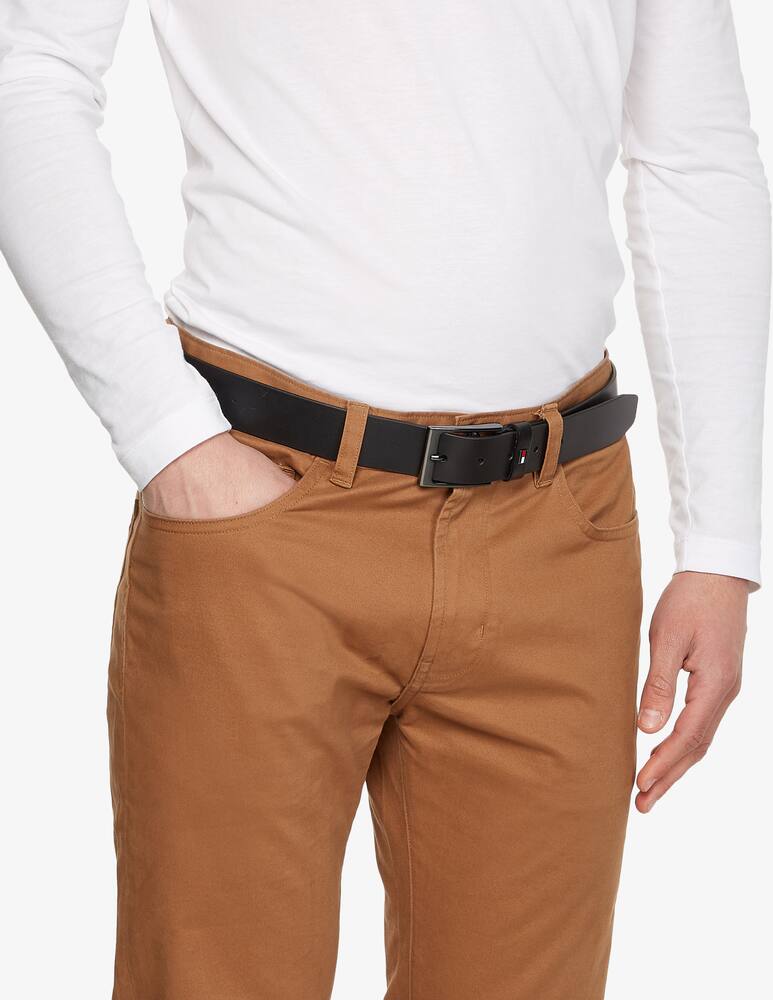 rinascente Tommy Hilfiger Cintura layton in pelle 3.5