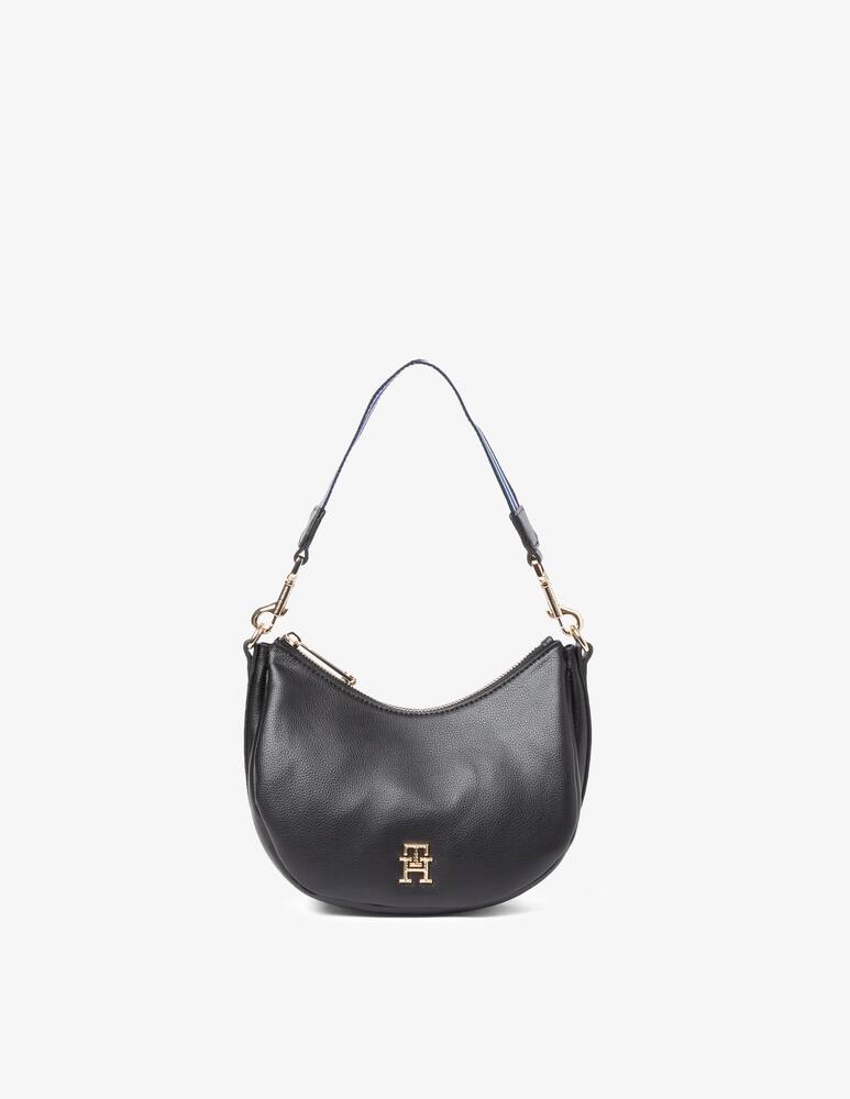 Tommy Hilfiger Life halfmoon shoulder bag - Black - picture 1 Tommy Hilfiger Life halfmoon shoulder bag - Black - picture 1
