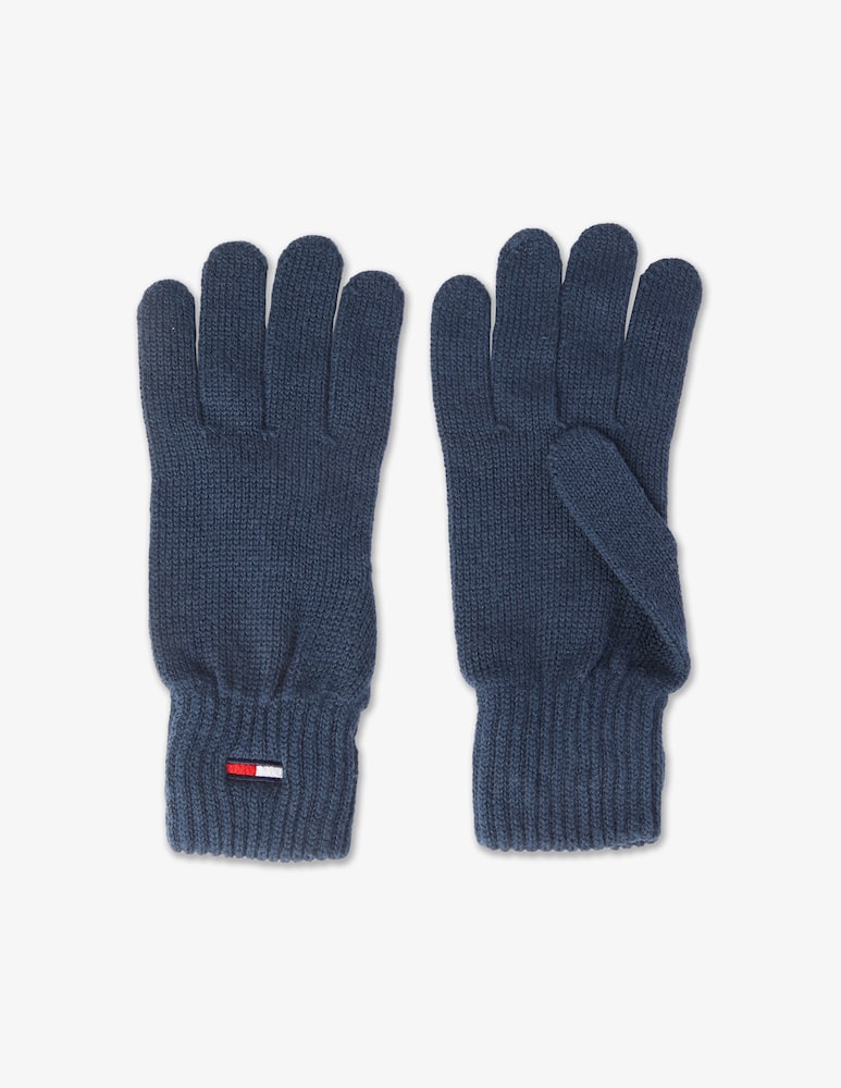 rinascente Tommy Jeans Guanti con logo bandiera - Blu