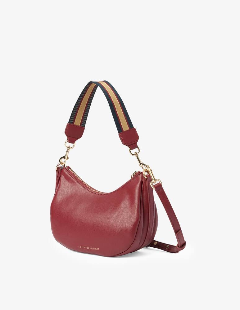 rinascente Tommy Hilfiger Life halfmoon shoulder bag - Red