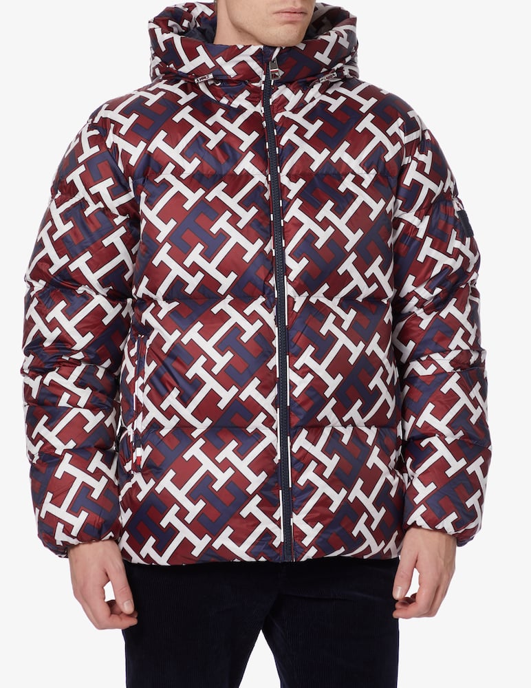 Tommy Hilfiger Giacca imbottita con cappuccio con monogram - Nero - immagine 1 Tommy Hilfiger Giacca imbottita con cappuccio con monogram - Nero - immagine 1