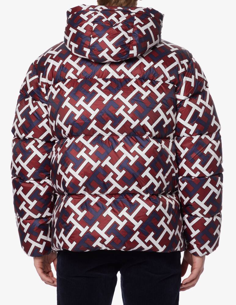 rinascente Tommy Hilfiger Giacca imbottita con cappuccio con monogram - Nero