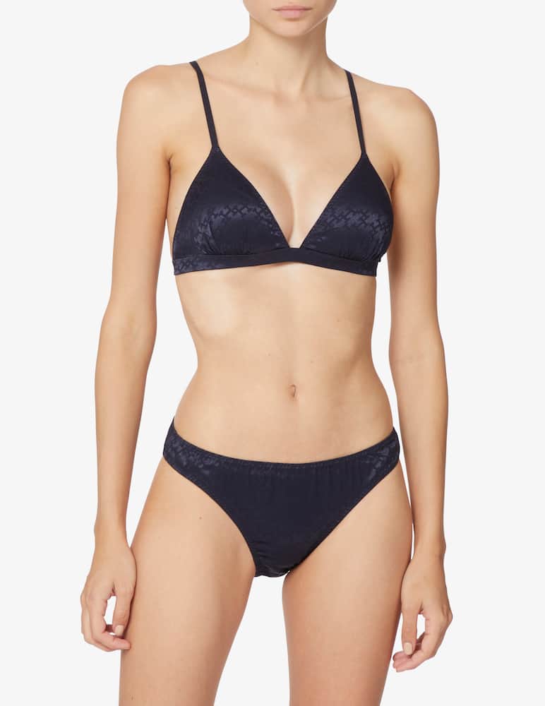 rinascente Tommy Hilfiger Unlined triangle bra - Blue