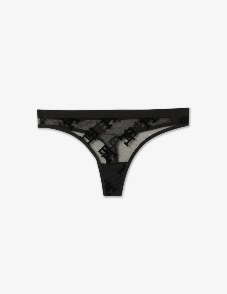 rinascente Tommy Hilfiger Mesh thong - Black