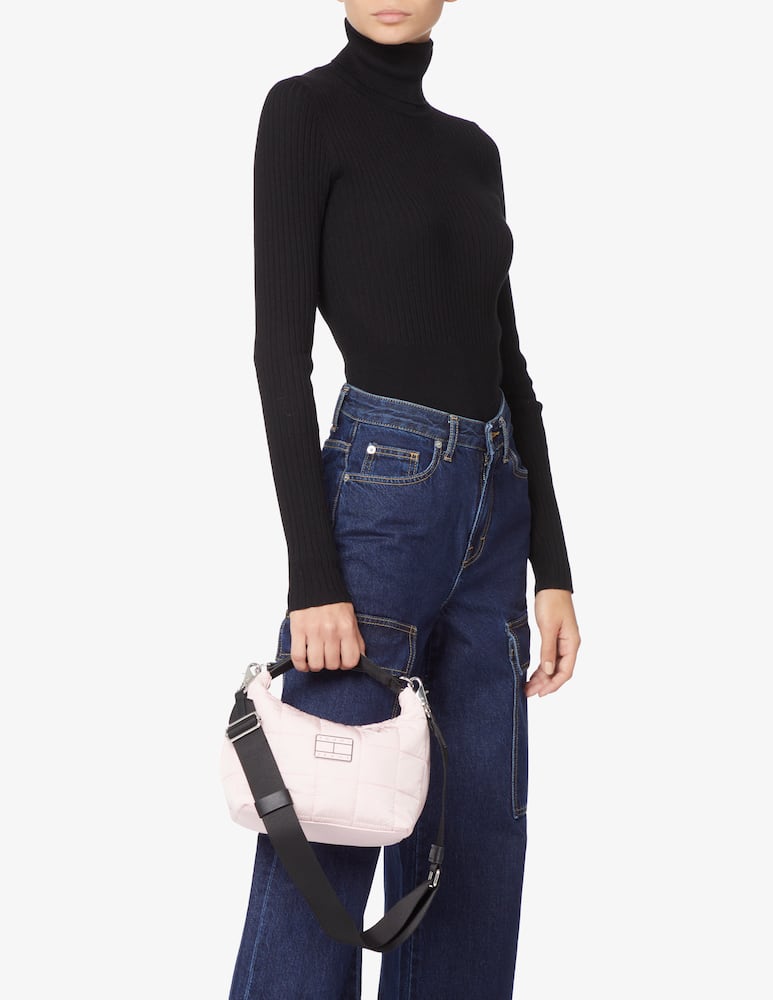 rinascente Tommy Jeans Casual crossbody halfmoon bag - Pink