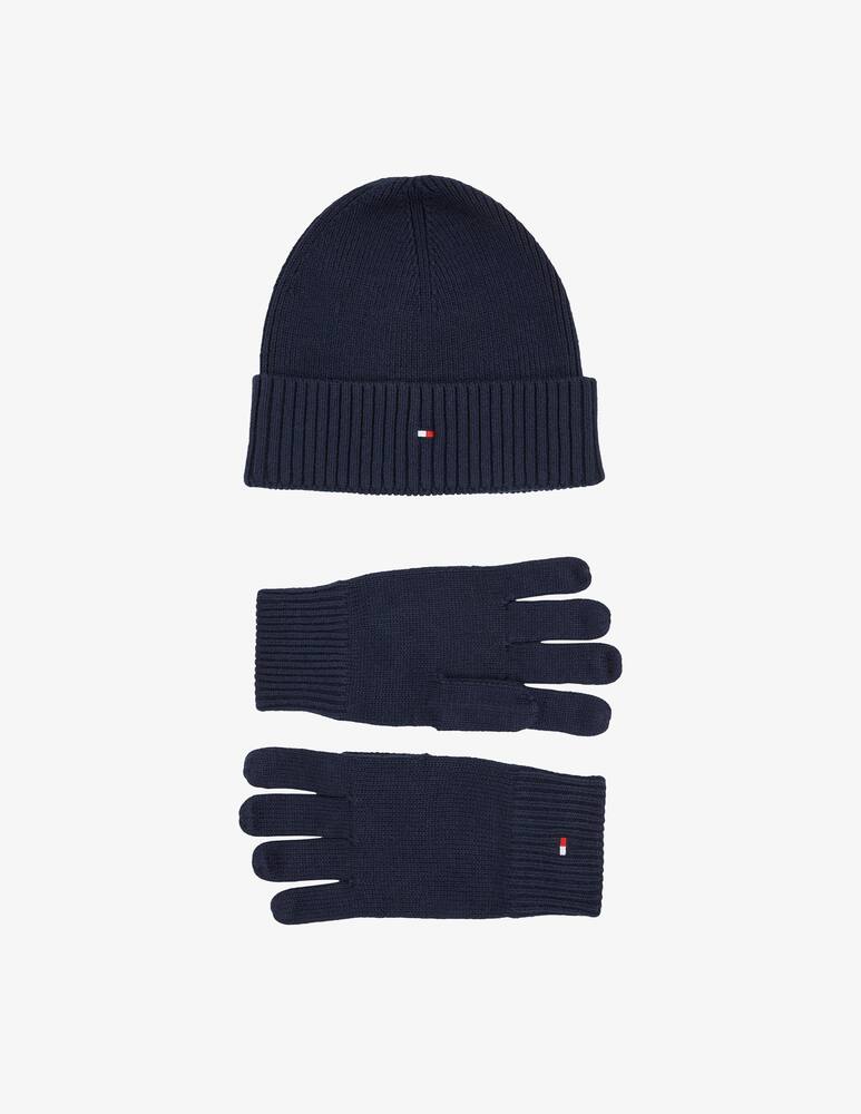 rinascente Tommy Hilfiger Essential beanie and gloves