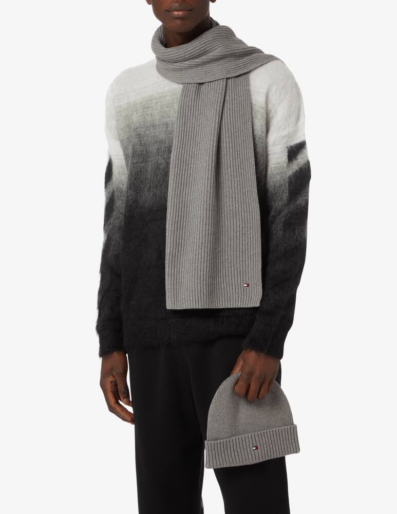 rinascente Tommy Hilfiger Set regalo sciarpa e cappello - Grigio