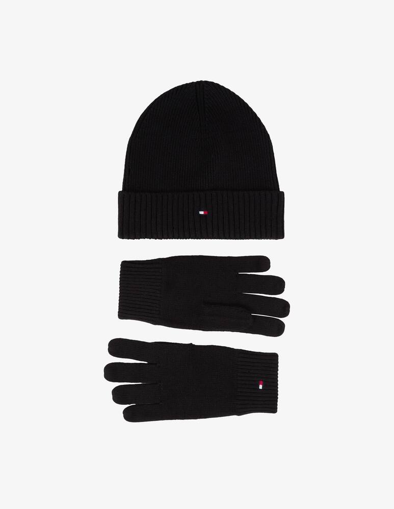 rinascente Tommy Hilfiger Cappello beanie e guanti essential