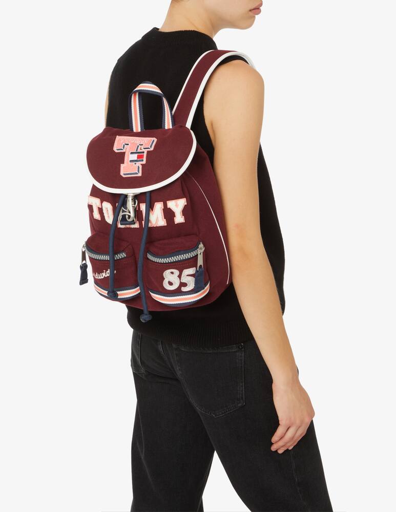 rinascente Tommy Jeans Heritage backpack college - Red