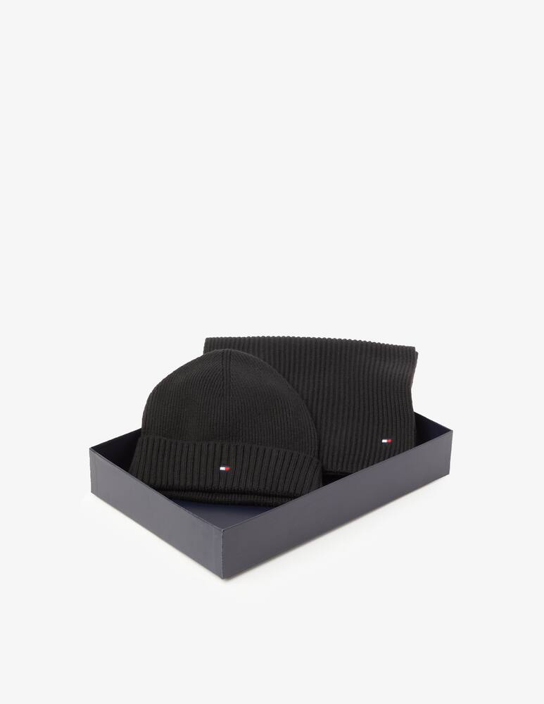 rinascente Tommy Hilfiger Scarf and cap gift box - Black