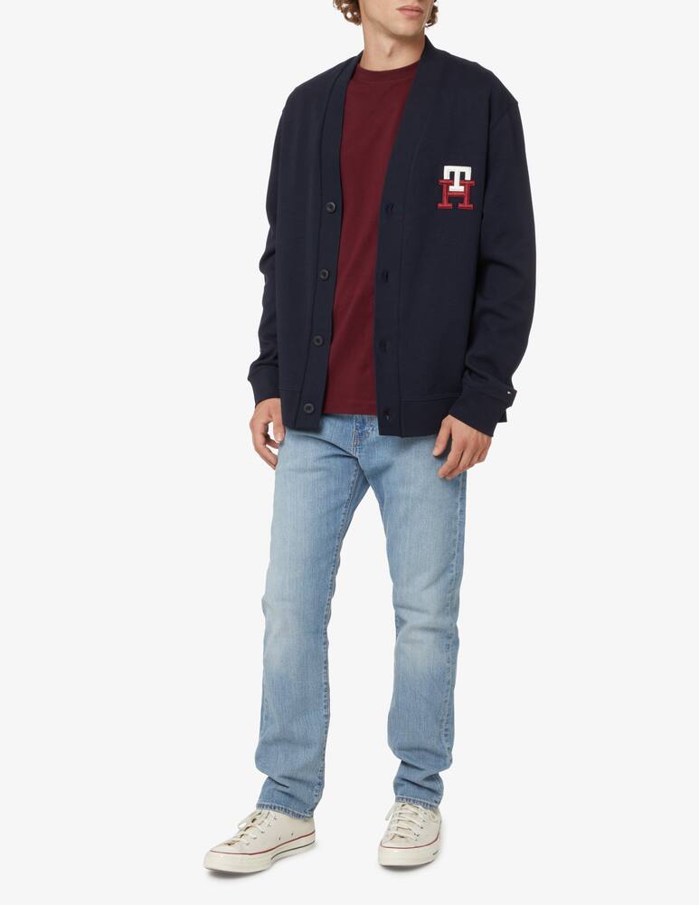 rinascente Tommy Hilfiger Cardigan essential monogram - Blu