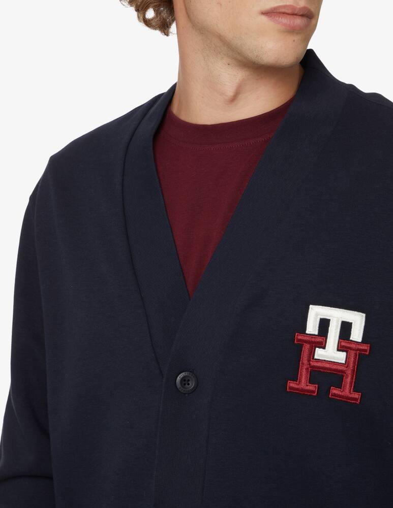 rinascente Tommy Hilfiger Cardigan essential monogram - Blu