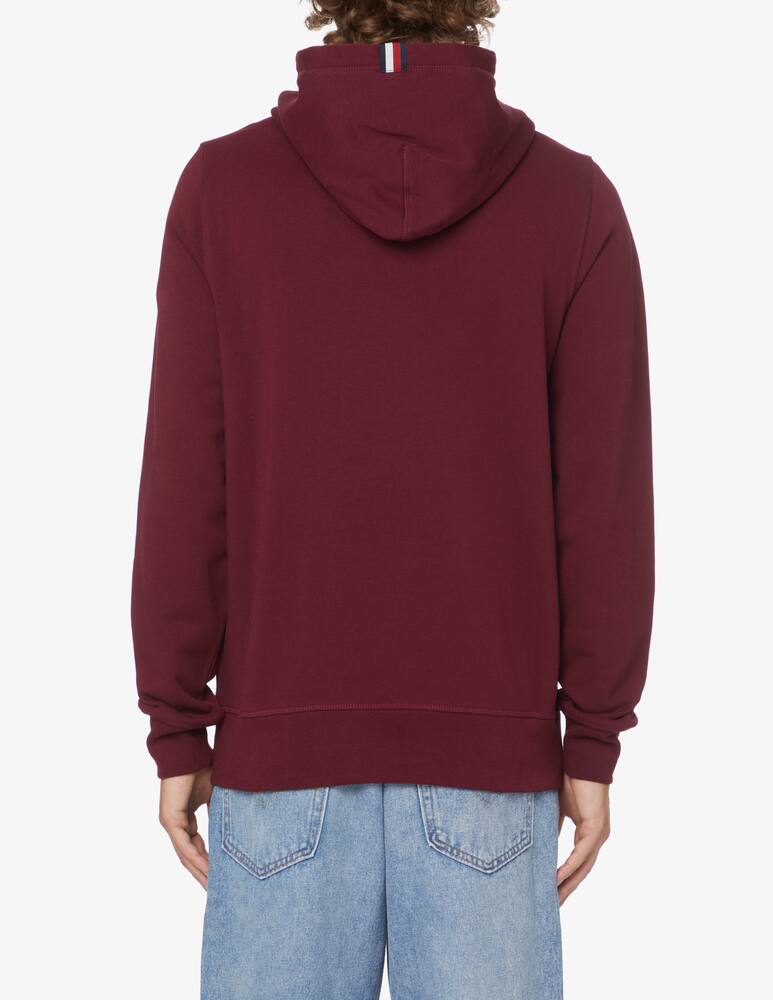 rinascente Tommy Hilfiger Felpa con cappuccio lux monogram - Rosso