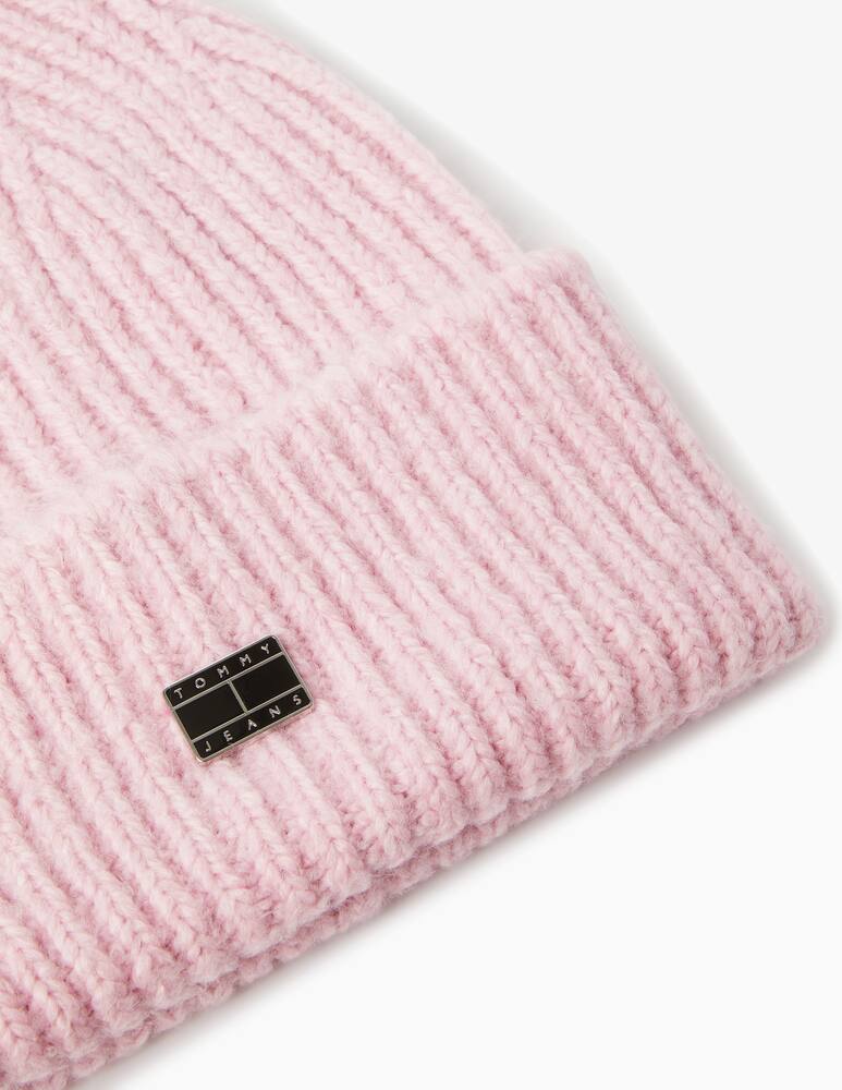 rinascente Tommy Jeans Wool blend beanie - Pink
