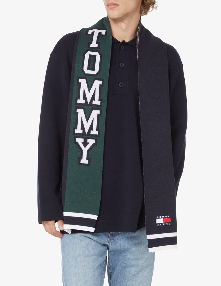 rinascente Tommy Jeans Heritage scarf  - Blue