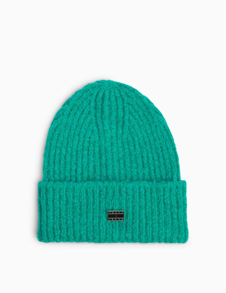 rinascente Tommy Jeans Cappello a cuffia in misto lana - Verde