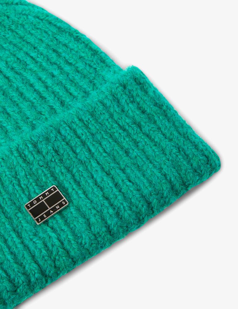 rinascente Tommy Jeans Cappello a cuffia in misto lana - Verde