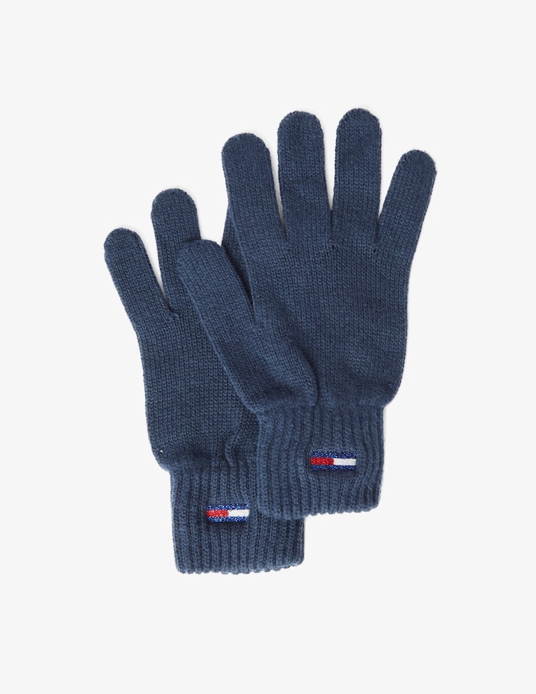 rinascente Tommy Jeans Cotton blend gloves - Blue