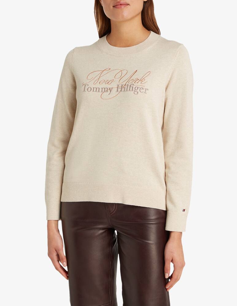Tommy Hilfiger Graphic cotton sweater - picture 1 Tommy Hilfiger Graphic cotton sweater - picture 1