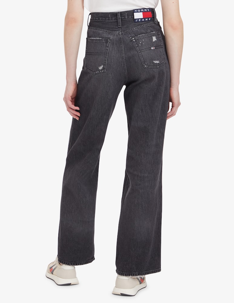 rinascente Tommy Jeans Jeans a gamba larga e vita alta Claire