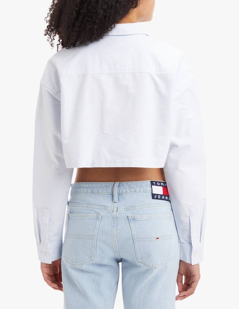 rinascente Tommy Jeans Camicia a righe crop Super