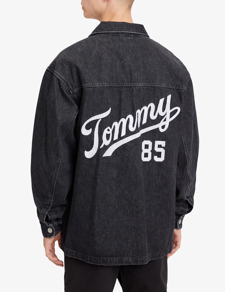 rinascente Tommy Jeans Denim jacket with logo