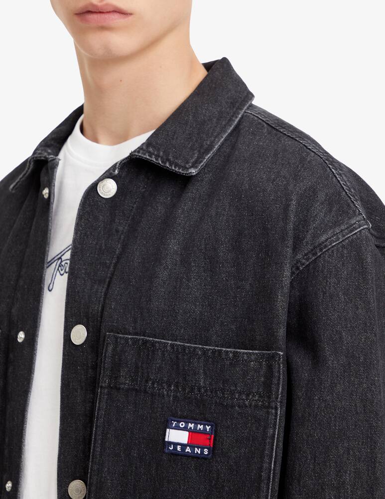 rinascente Tommy Jeans Denim jacket with logo