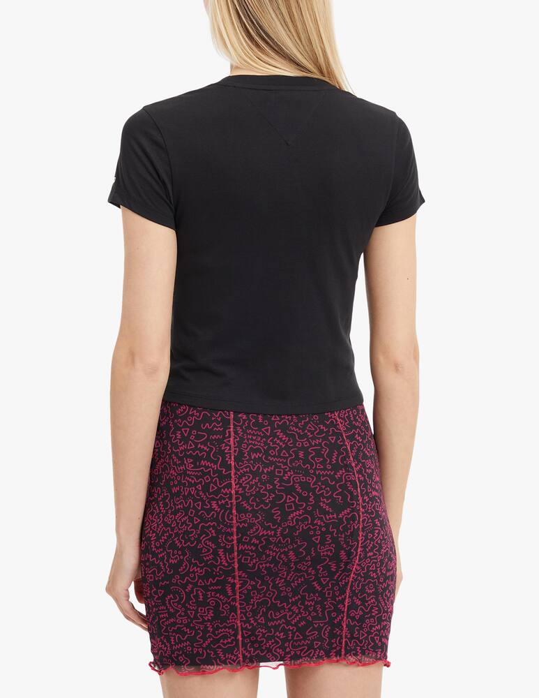 rinascente Tommy Jeans Cotton t-shirt - Black