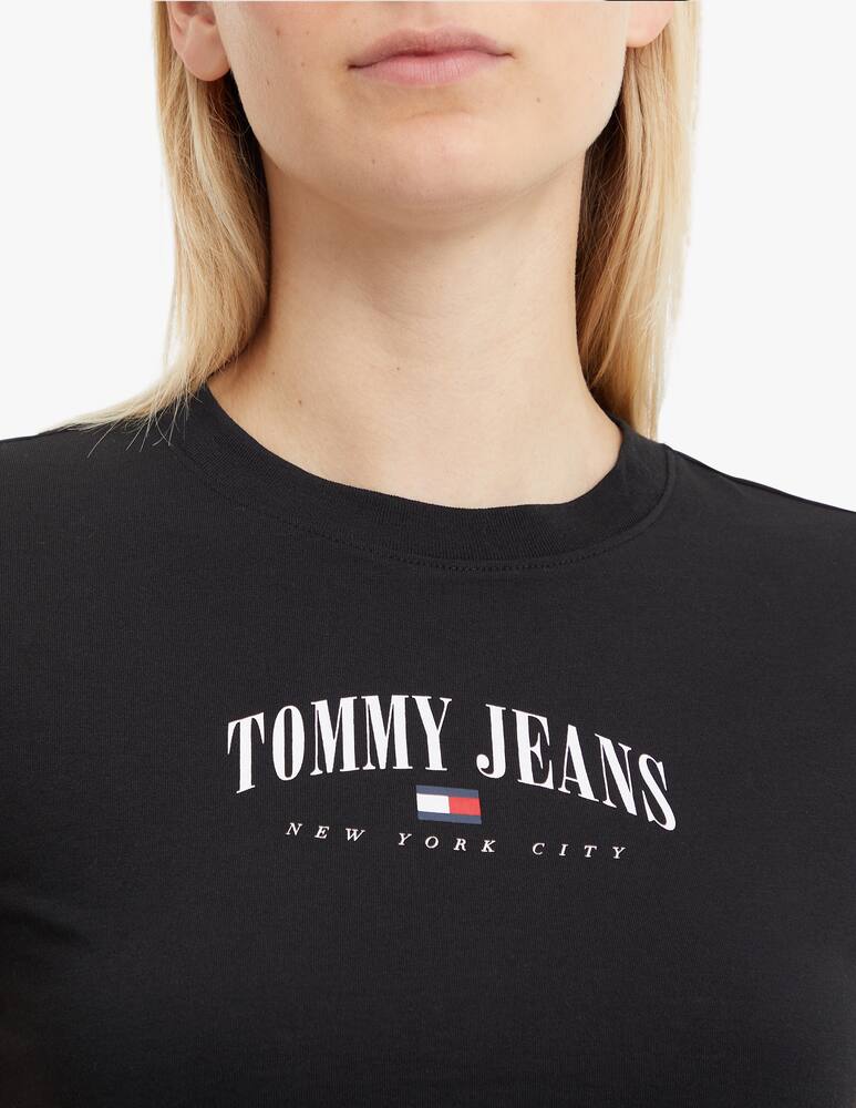 rinascente Tommy Jeans Cotton t-shirt - Black