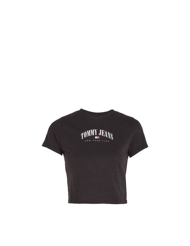 rinascente Tommy Jeans Cotton t-shirt - Black