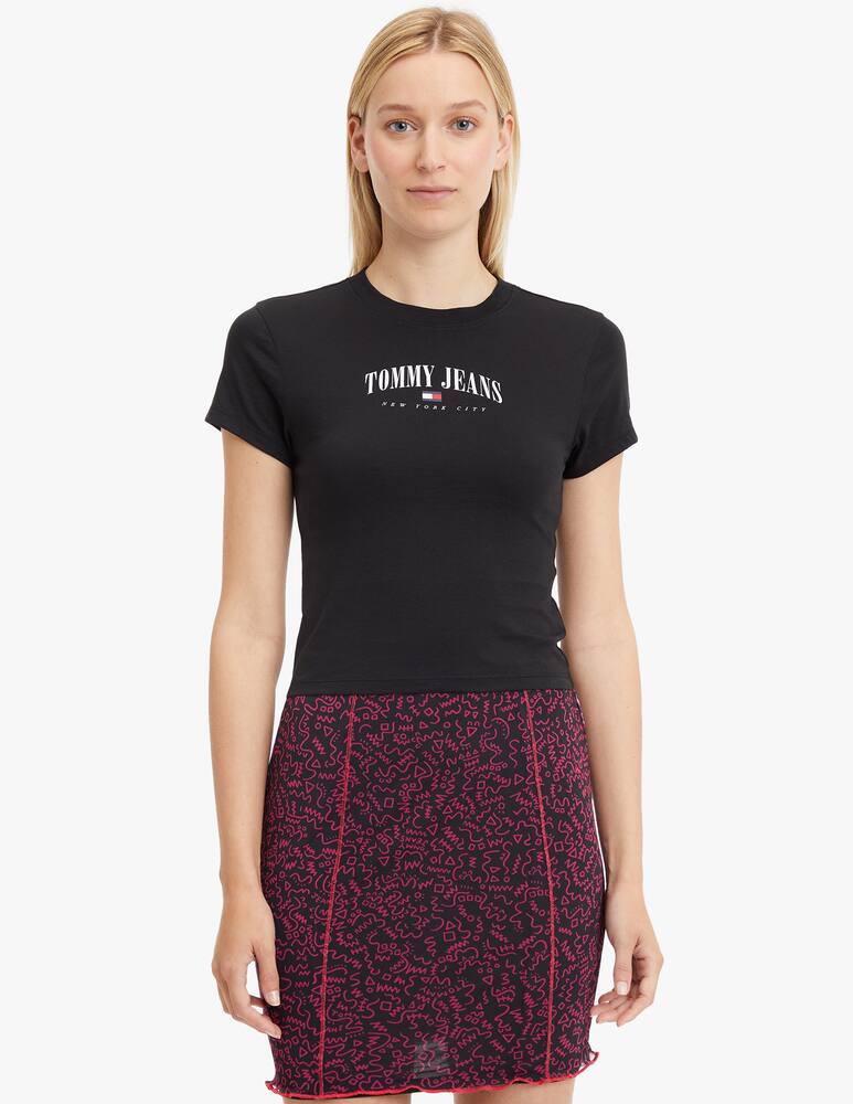 rinascente Tommy Jeans Cotton t-shirt - Black