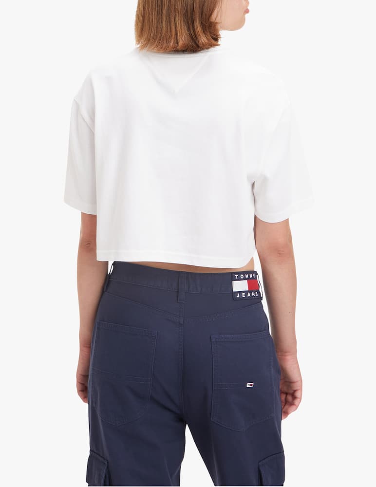 Tommy Jeans Cotton t-shirt - White - picture 2 Tommy Jeans Cotton t-shirt - White - picture 2