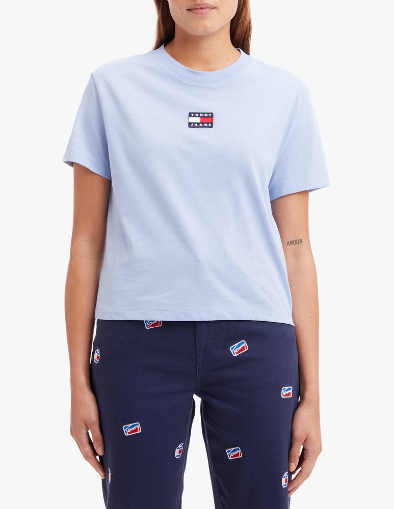 Tommy Jeans Cotton t-shirt - Light blue - picture 1 Tommy Jeans Cotton t-shirt - Light blue - picture 1