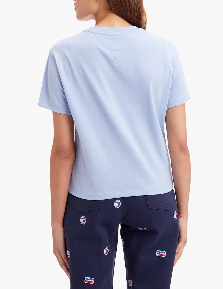 Tommy Jeans Cotton t-shirt - Light blue - picture 2 Tommy Jeans Cotton t-shirt - Light blue - picture 2