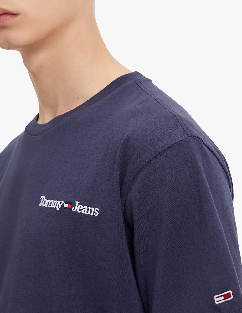 rinascente Tommy Jeans Logo badge t-shirt 