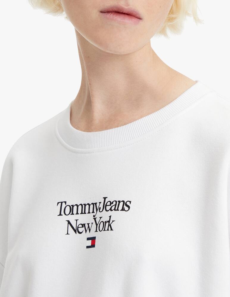 rinascente Tommy Jeans T-shirt in cotone - Bianco
