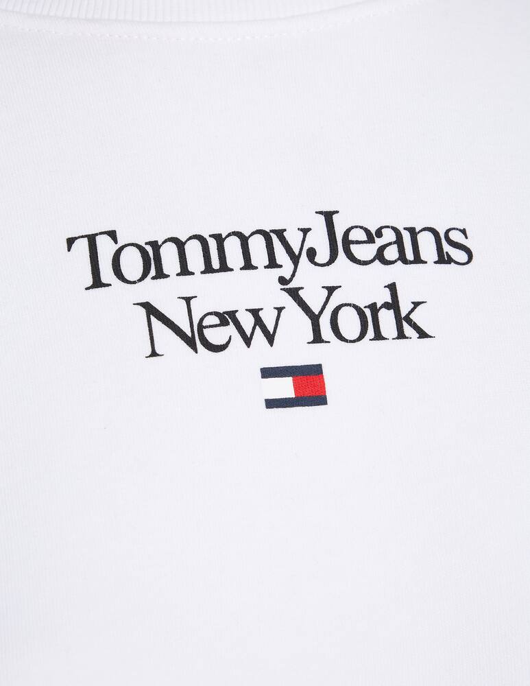 rinascente Tommy Jeans T-shirt in cotone - Bianco