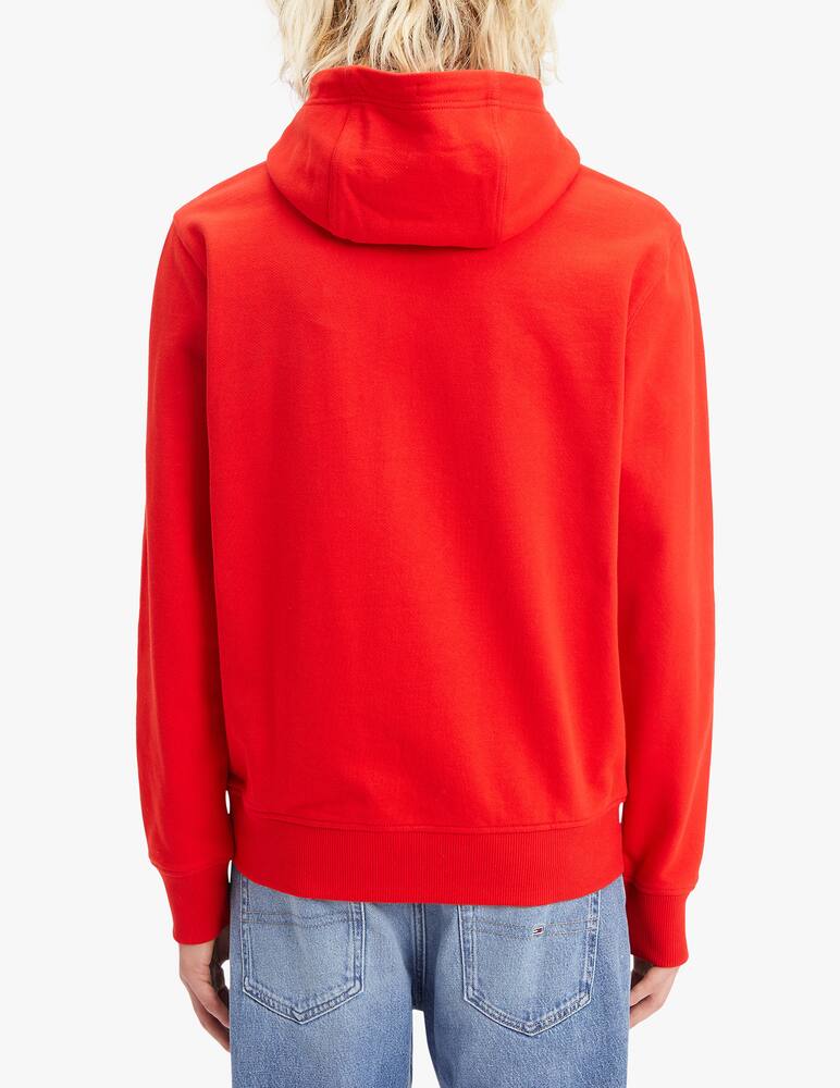 rinascente Tommy Jeans Logo hoodie Red 