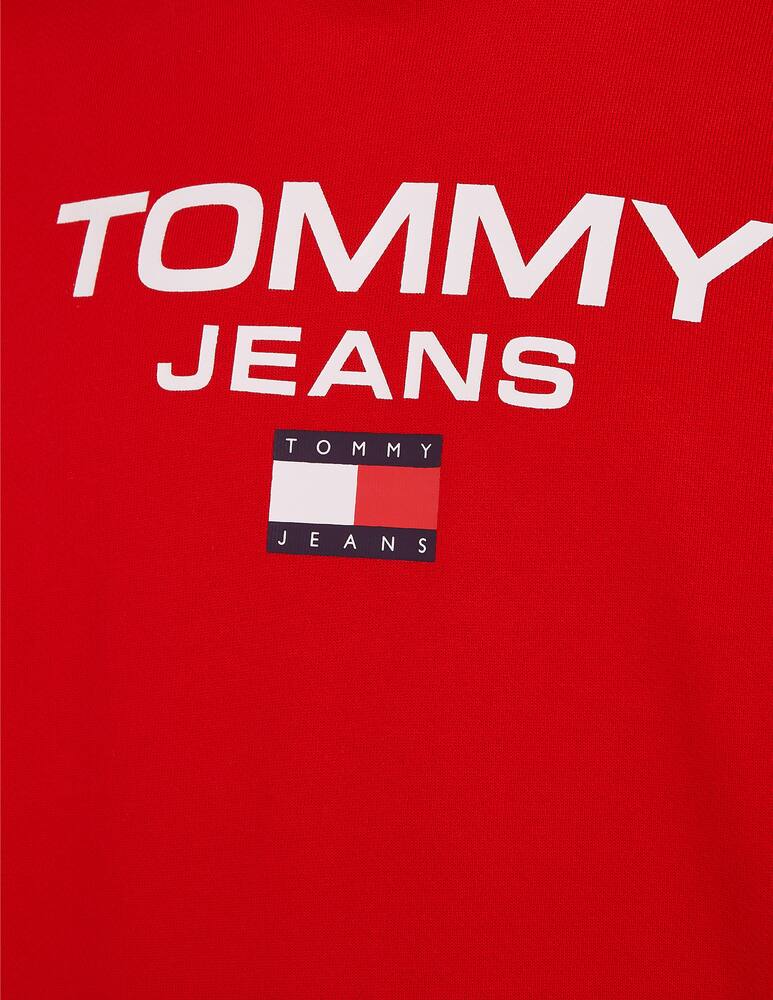 rinascente Tommy Jeans Logo hoodie Red 