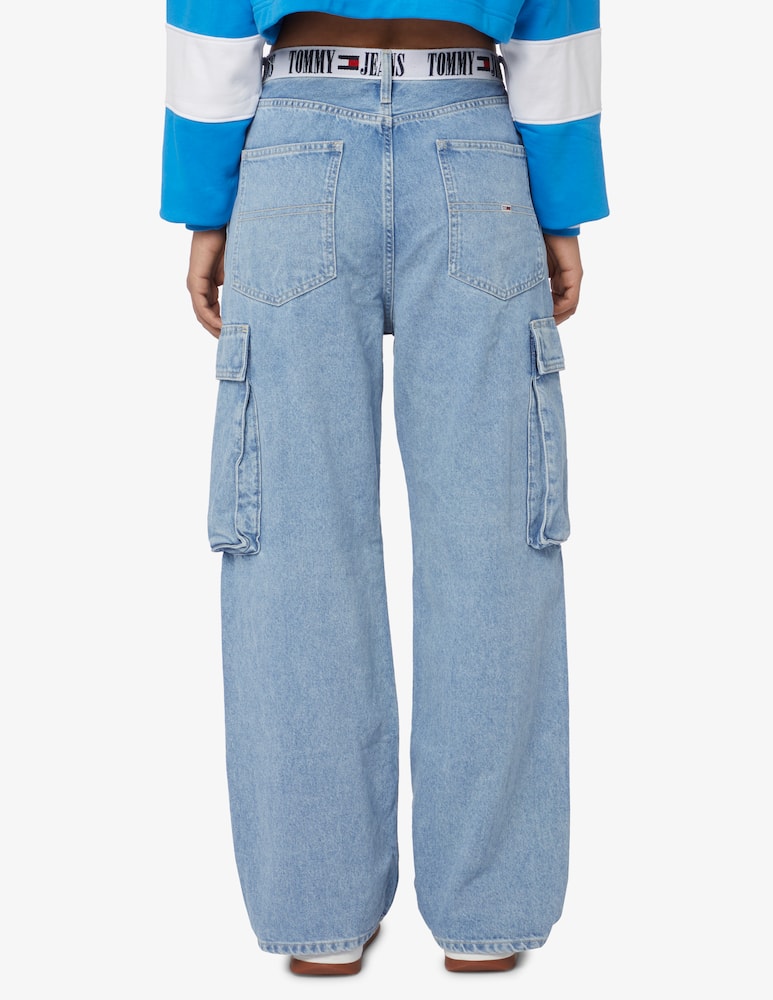 rinascente Tommy Jeans Daisy cargo baggy jeans