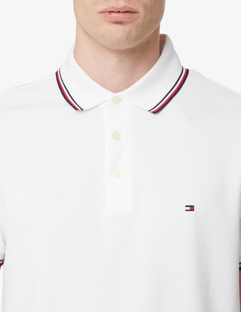 rinascente Tommy Hilfiger Short sleeve slim fit polo 