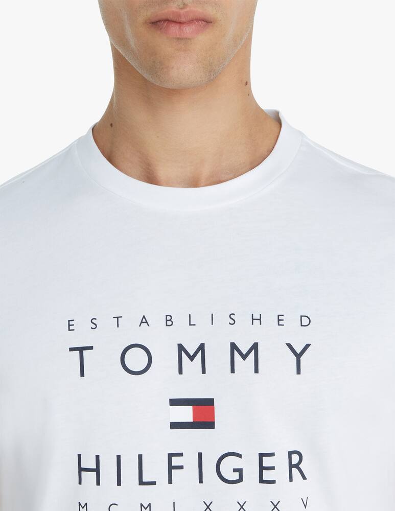rinascente Tommy Hilfiger Big established logo t-shirt 