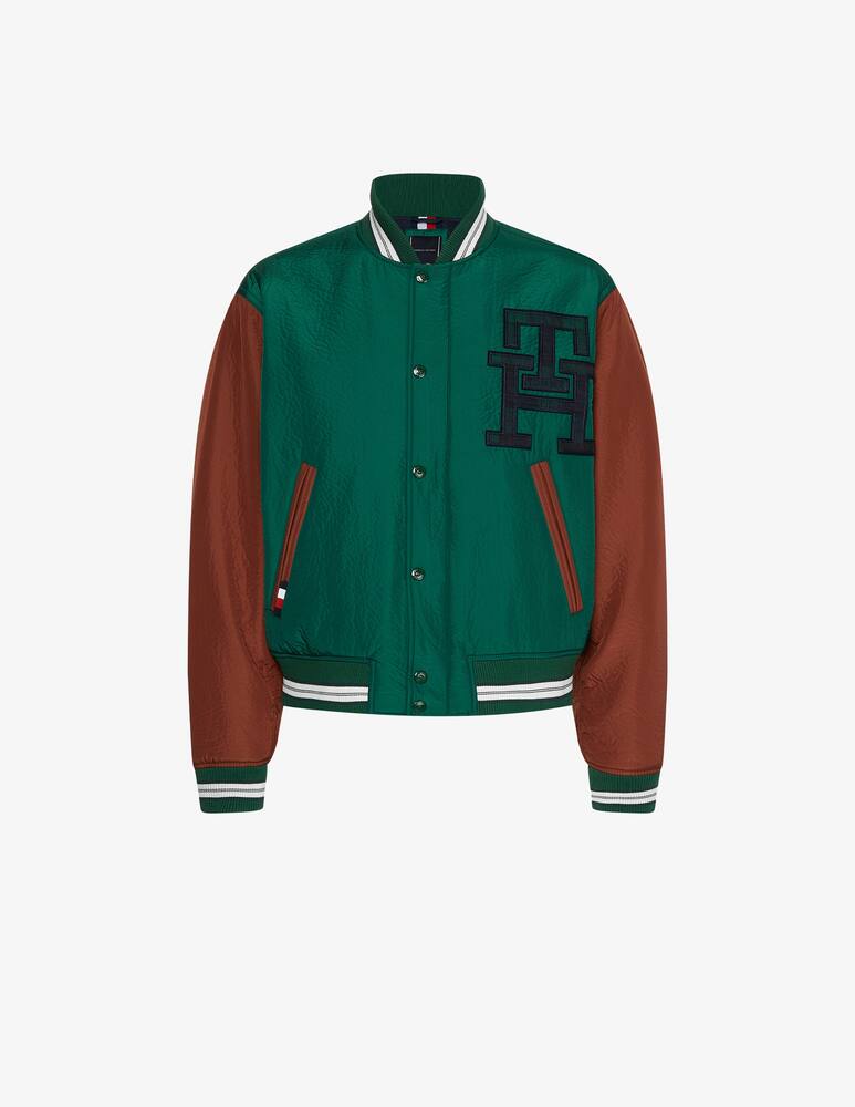 rinascente Tommy Hilfiger Giacca bomber varsity monogram bi color 