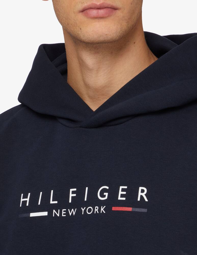 rinascente Tommy Hilfiger Felpa con cappuccio con logo ny 