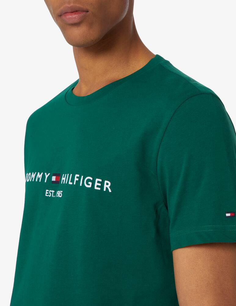 Tommy Hilfiger Maglietta con logo e scritta  - immagine 3