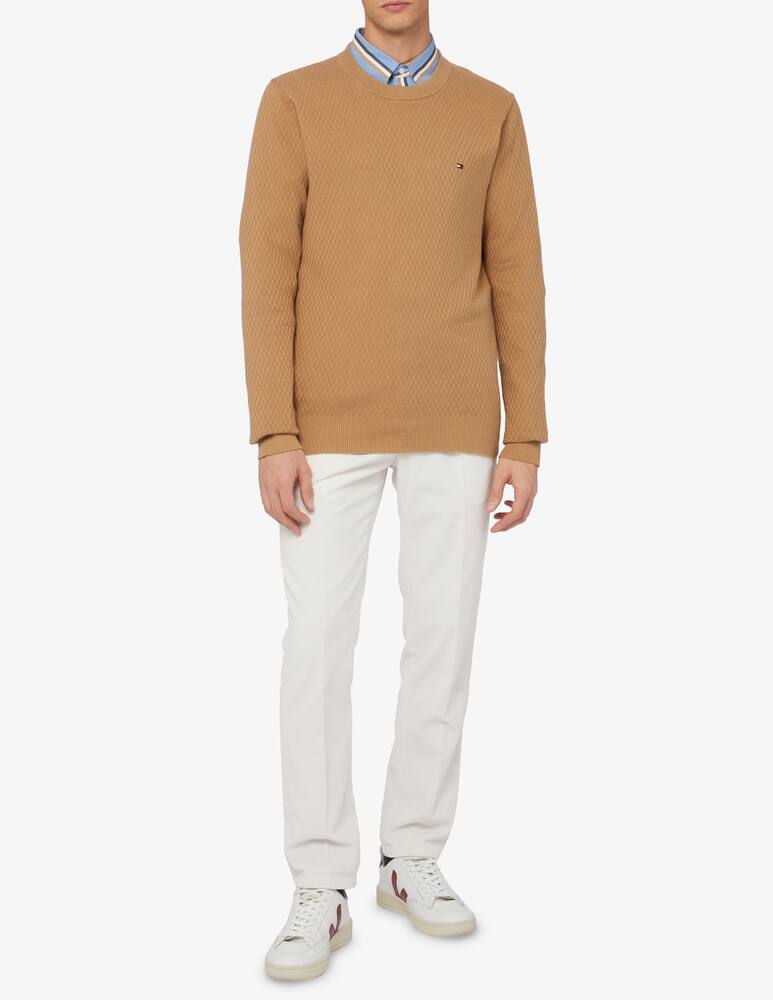 rinascente Tommy Hilfiger Maglia girocollo cross structure 