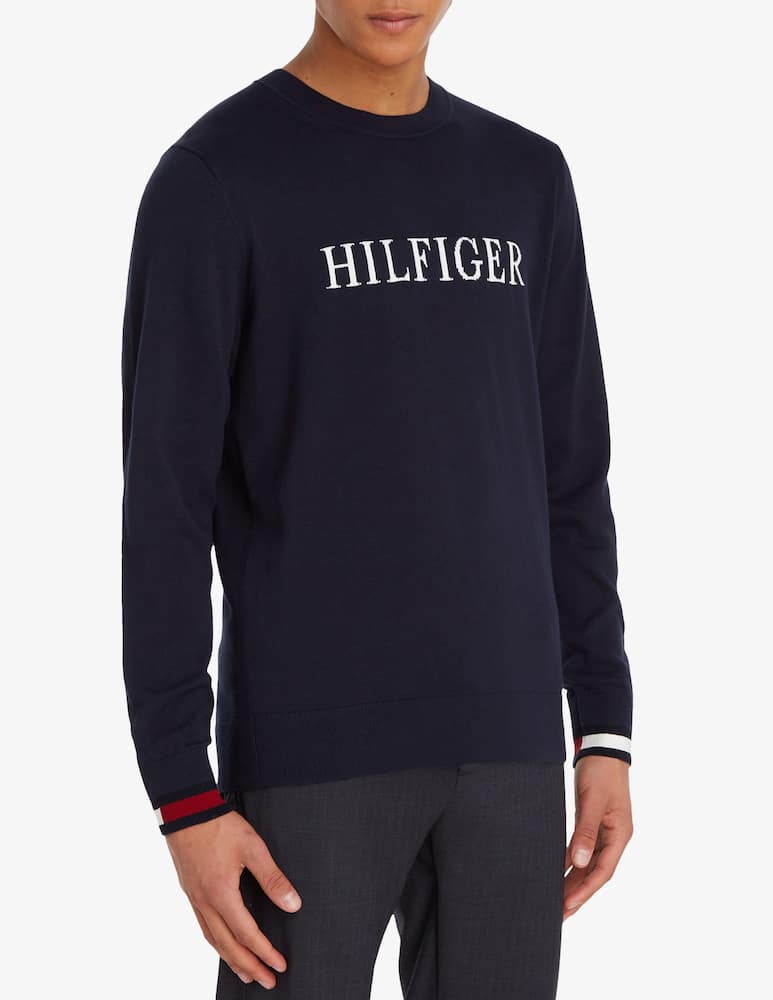 rinascente Tommy Hilfiger Maglia girocollo flag manica 
